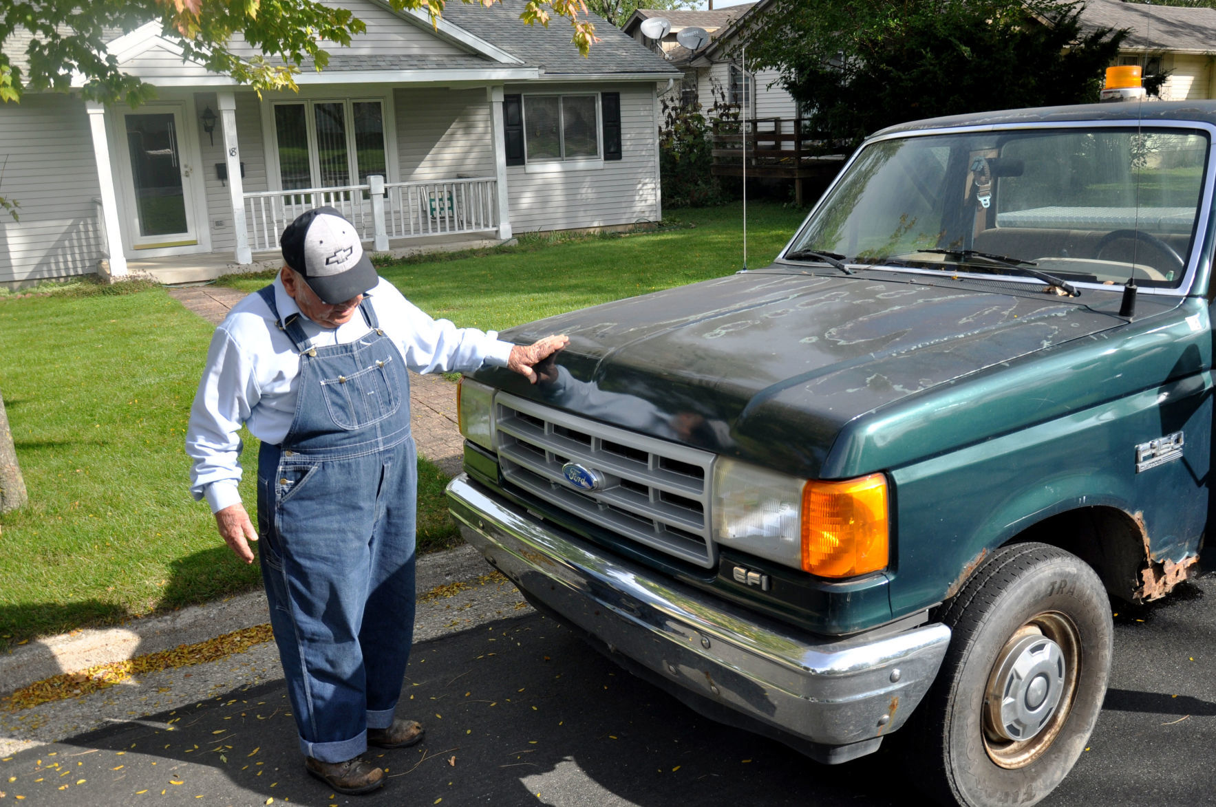 Vern and his truck